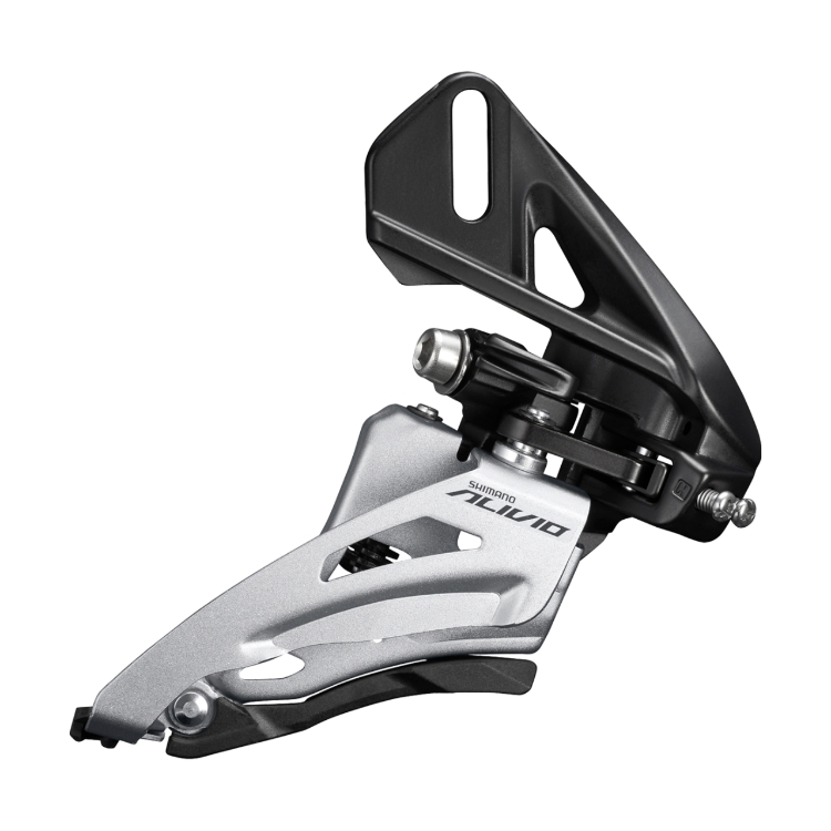Câmbio dianteiro Shimano Alivio M3120, direct mount. Imagem retirada do site da Shimano.