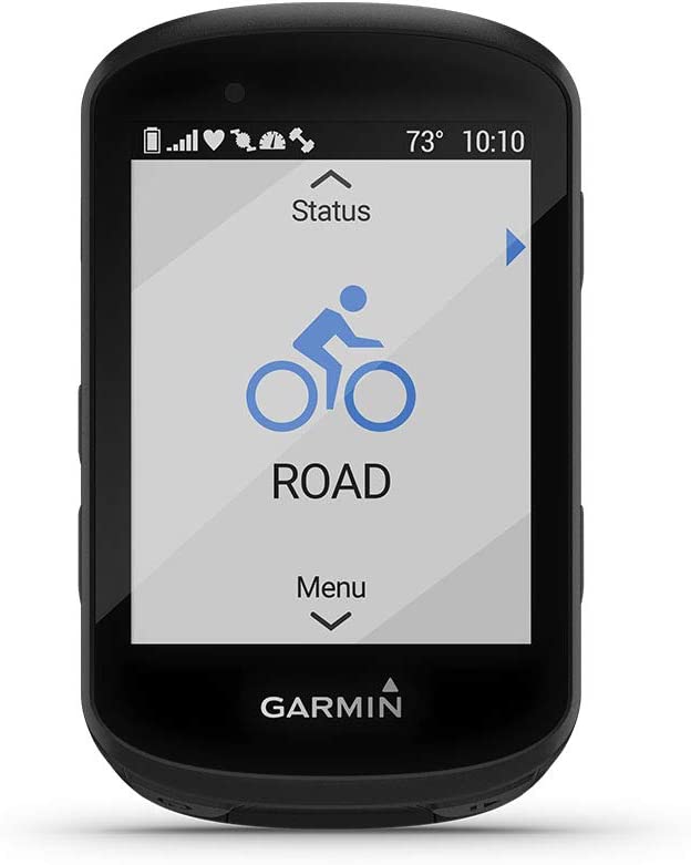 Garmin Edge 530, vista frontal do aparelho. Imagem retirada da Amazon.