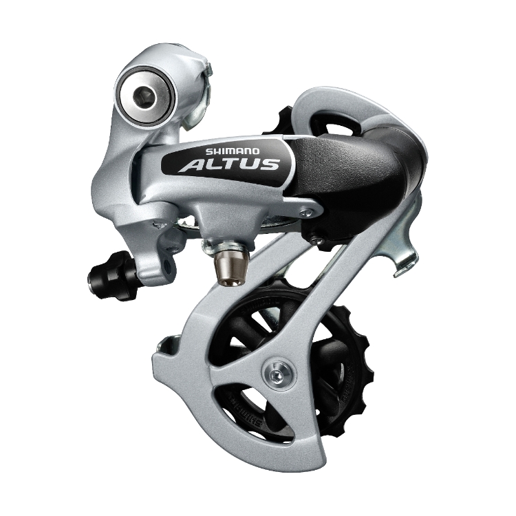 Câmbio traseiro Shimano Altus M310. Imagem retirada do site da Shimano.